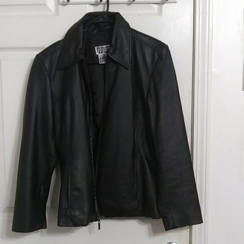 Leather jacket